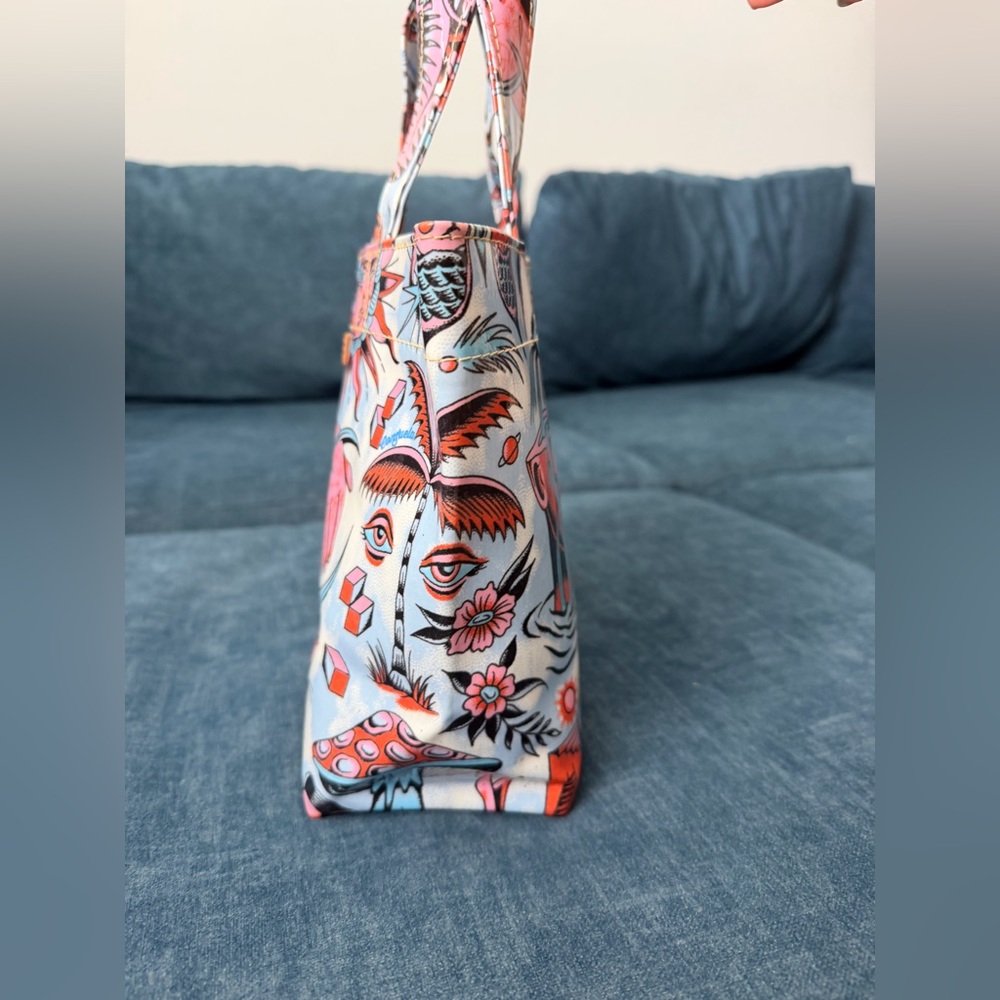 CONSUELA Vico Dreamy Grab 'N' Go Mini Tote. NWOT. RETIRED DESIGN. Tattoo Flash - Picture 5 of 12
